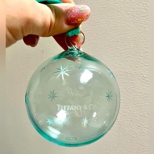 Tiffany & Co. RARE Snowflake Ball Ornament